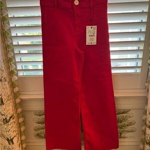 Zara Kids Red Jeans